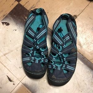 JEEP BRAND HIKING OUTDOORS FULL-COVERAGE SANDALS